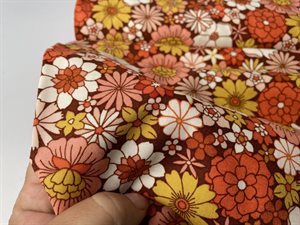 Patchwork stof - groovy boho i skønne toner 